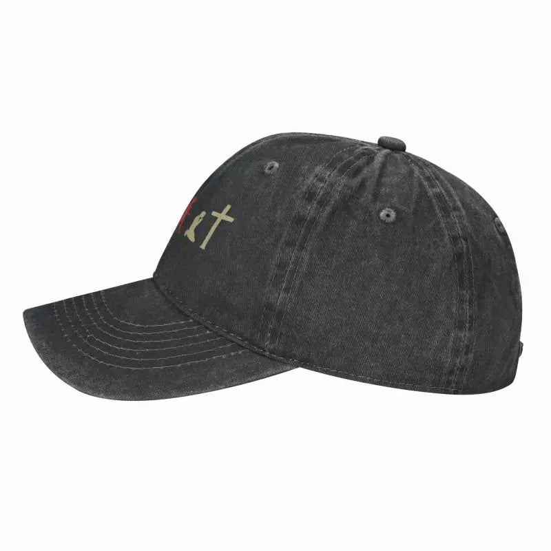 Cotton Jesus Evolution Of Faith Fun Baseball Cap