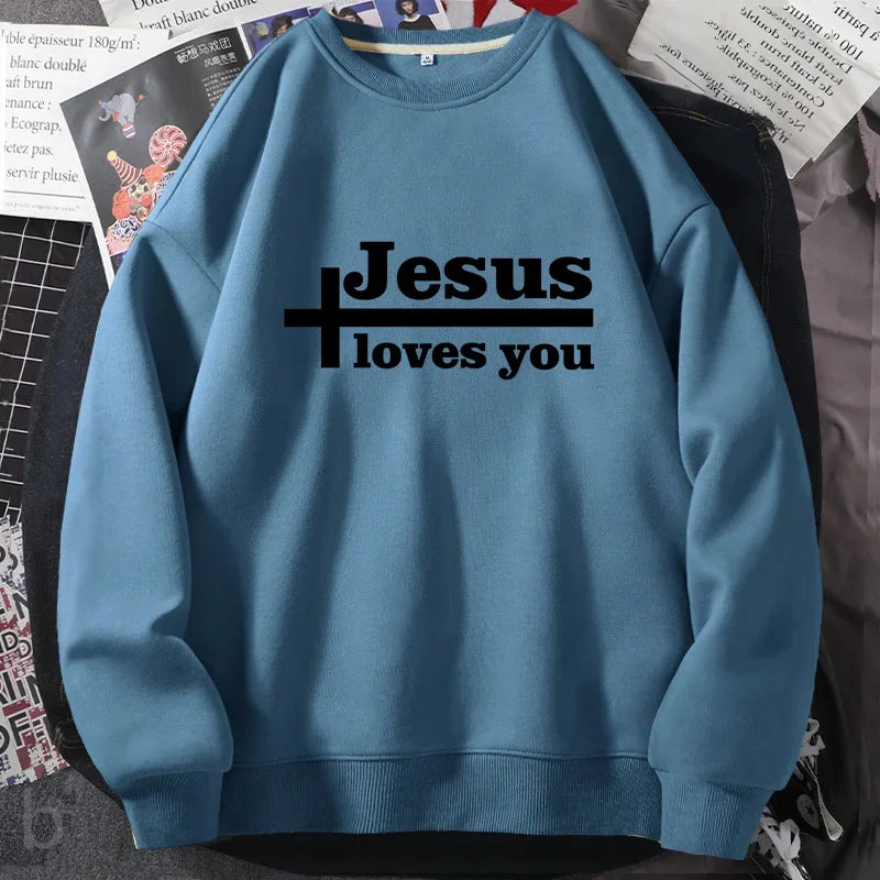 Love Like Jesus Pullover Crewneck Sweatshirt